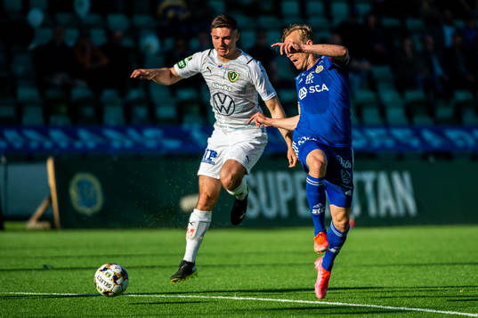 Jönköpings Marko Nikolic och Pontus Engblom