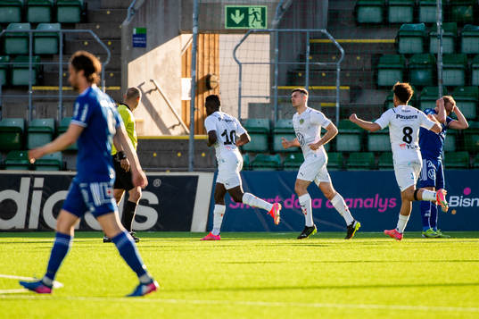 Jönköpings Eric Johana Omondi jublar