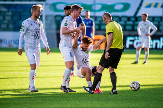 Jönköpings Moustafa Zeidan har ont