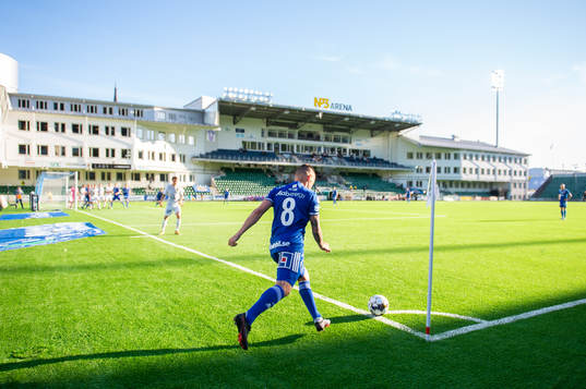 Sundsvalls Pontus Silfwer ska slå hörna