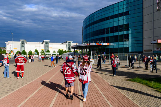 Bläddra bland fler bilder av 2021 IIHF Ice Hockey World Championship, Day 12, Germany - Latvia