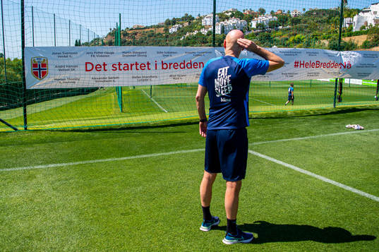Ståle Solbakken, head coach of the Norwegian national