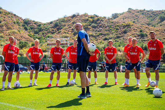 Ståle Solbakken, head coach of the Norwegian national