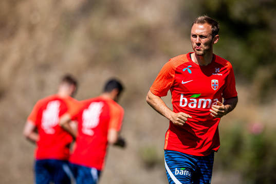 Fredrik Aursnes of the Norwegian national football team