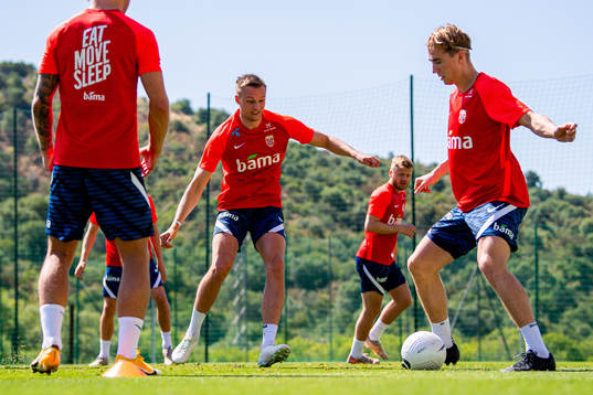 Stian Gregersen and Kristian Thorstvedt of the Norwegian