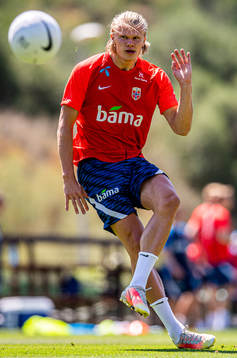 Erling Braut Haaland of the Norwegian national football team