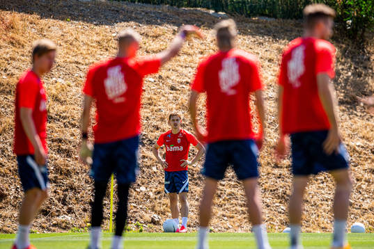 Julian Ryerson of the Norwegian national football team