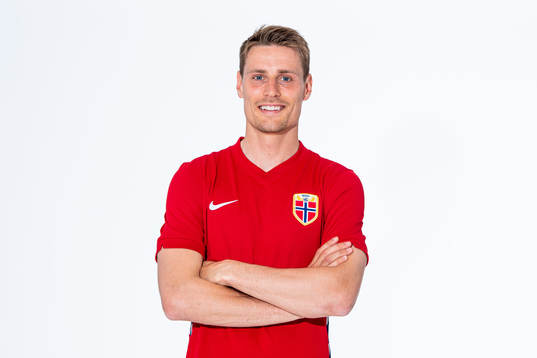Kristoffer Zachariassen of the Norwegian national football