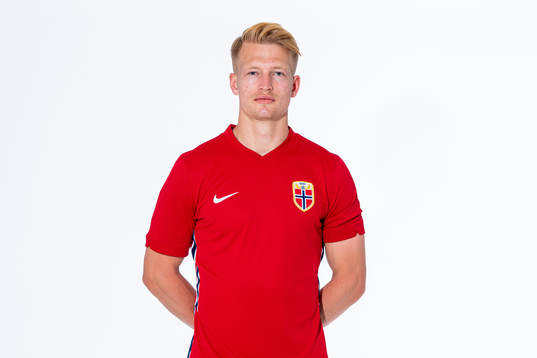 Andreas Hanche-Olsen of the Norwegian national football