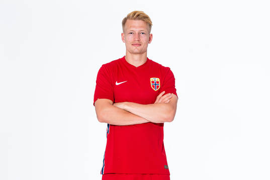 Andreas Hanche-Olsen of the Norwegian national football
