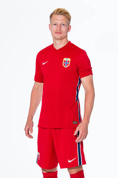 Andreas Hanche-Olsen of the Norwegian national football