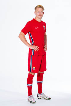 Andreas Hanche-Olsen of the Norwegian national football