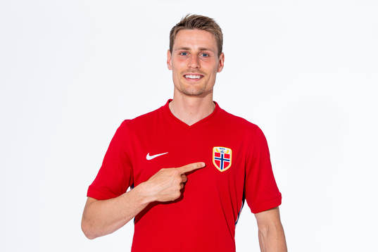 Kristoffer Zachariassen of the Norwegian national football