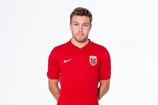 Fredrik André Bjørkan of the Norwegian national football