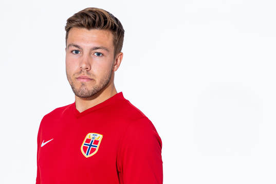 Fredrik André Bjørkan of the Norwegian national football