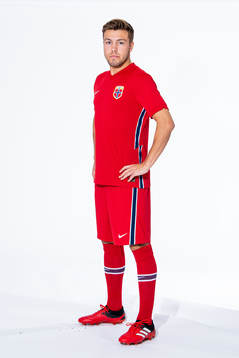 Fredrik André Bjørkan of the Norwegian national football