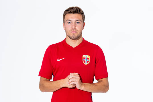 Fredrik André Bjørkan of the Norwegian national football