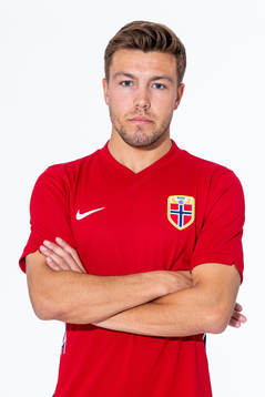 Fredrik André Bjørkan of the Norwegian national football