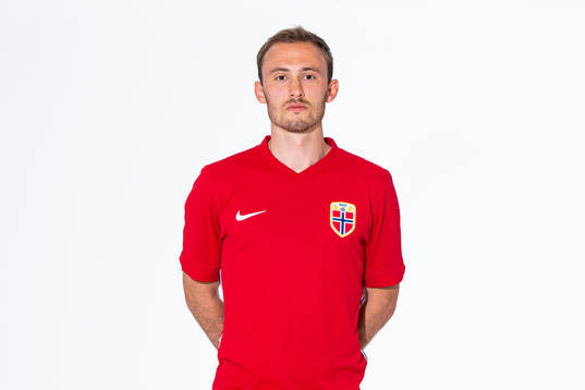 Fredrik Aursnes of the Norwegian national football team