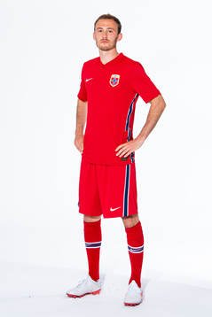 Fredrik Aursnes of the Norwegian national football team