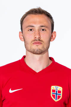 Fredrik Aursnes of the Norwegian national football team