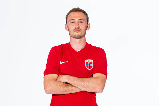 Fredrik Aursnes of the Norwegian national football team