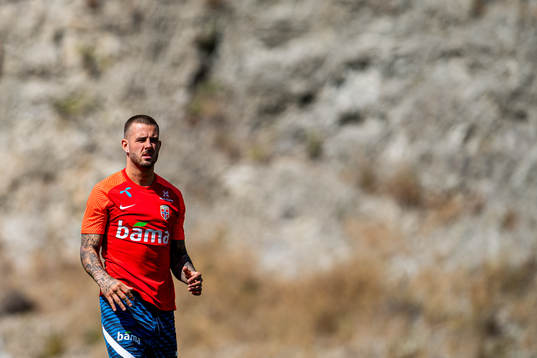 Aron Dønnum of the Norwegian national football team