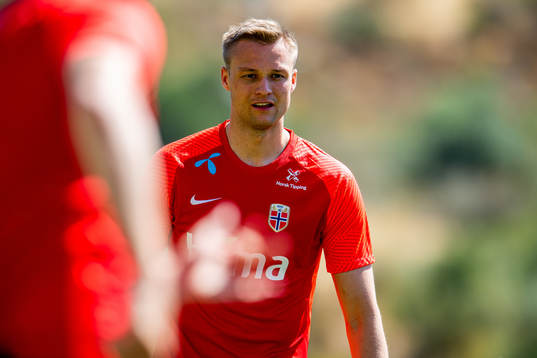 Stian Gregersen of the Norwegian national football team