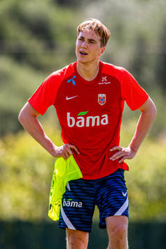 Kristian Thorstvedt of the Norwegian national football team