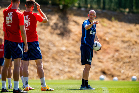 Ståle Solbakken, head coach of the Norwegian national