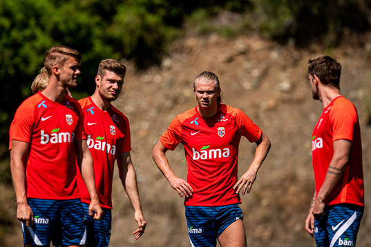 Erling Braut Haaland of the Norwegian national football team