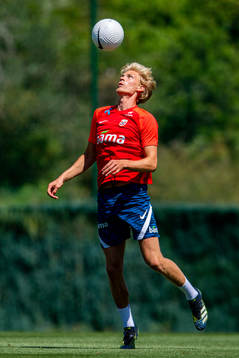 Morten Thorsby of the Norwegian national football team