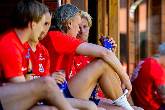 Morten Thorsby of the Norwegian national football team