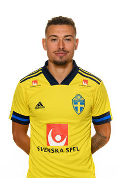 200106 Sweden’s Jordan Larsson poses for a portrait
