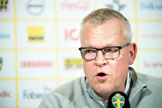 Janne Andersson, head coach of the Swedish national