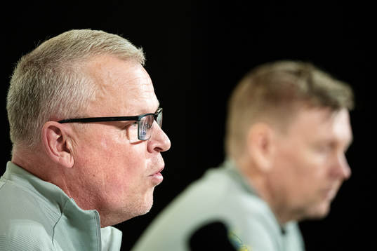 Janne Andersson, head coach of the Swedish national