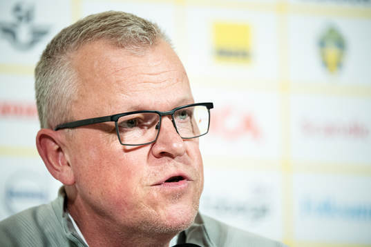 Janne Andersson, head coach of the Swedish national