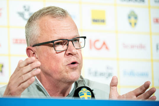 Janne Andersson, head coach of the Swedish national