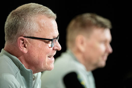 Janne Andersson, head coach of the Swedish national