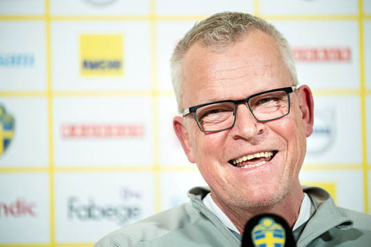 Janne Andersson, head coach of the Swedish national