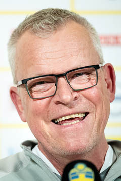 Janne Andersson, head coach of the Swedish national