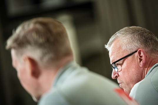 Janne Andersson, head coach of the Swedish national