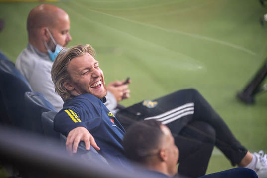 Emil Forsberg of the Swedish national football team