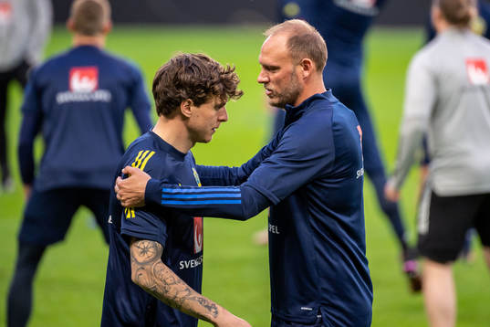 Victor Nilsson Lindelöf and Andreas Granqvist  of the