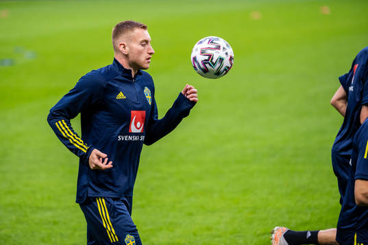 Dejan Kulusevski of the Swedish national football team