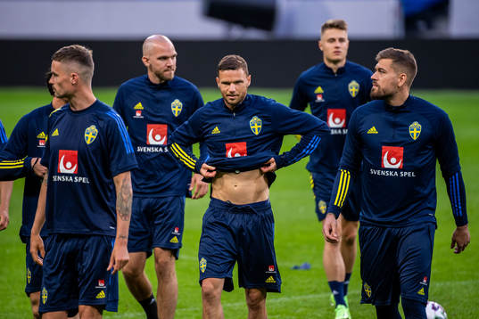 Marcus Berg of the Swedish national football team