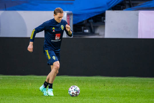 Ludwig Augustinsson of the Swedish national football team