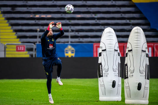 Kristoffer Nordfeldt of the Swedish national football team