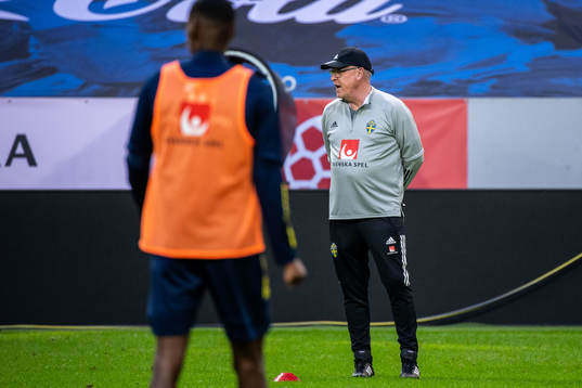 Janne Andersson, head coach of the Swedish national