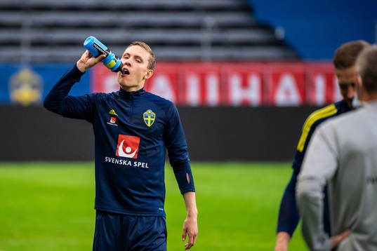 Ludwig Augustinsson of the Swedish national football team